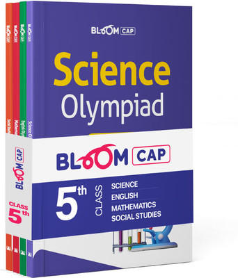Arihant Bloom CAP Olympiad Science, Social Studies, Mathematics, English Class 5 (Set of 4 books)(Paperback, Mohit Soni, Satyam Kumar Soni, Aditya Raj, Srishti Agarwal)