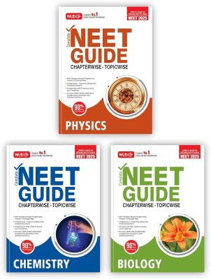 MTG Complete NEET Guide Physics, Chemistry & Biology Book For 2025 Exam - NEET NMC Syllabus Based Chapterwise Theory & Concept Map | 10 Years Chapterwise Questions (PYQs) with Detailed Solutions (Set of 3) Product Bundle – 6 June 2024(Paperback, MTG NEET EXPEART TEAM)