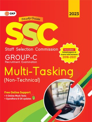 SSC 2023 : Group C Multi-Tasking (Non Technical) - Guide by GKP(Paperback, GKP)