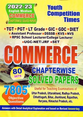 Youth Competition Times | Commerce | Chapterwise Solved Papers | TGT | PGT | LT GRADE | GIC | GDC | DIET | English Medium(Paperback, Yct publication)