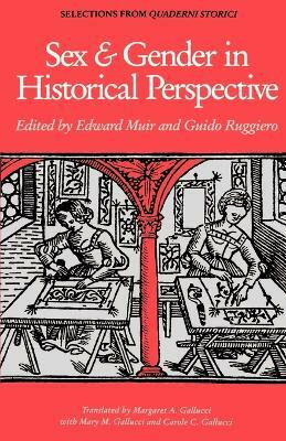 Sex and Gender in Historical Perspective(English, Paperback, Muir Edward)