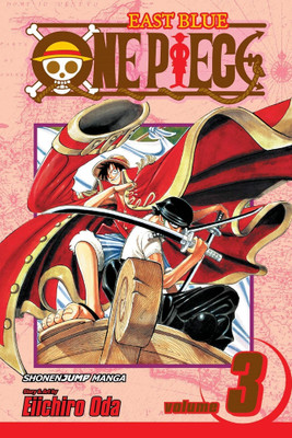 One Piece Vol 3 (Best Quality Paperback)  - One piece Vol 3 manga with 1 Disc(Paperback, Eiichiro Oda)