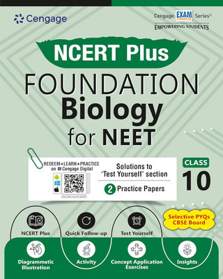 Ncert Plus Foundation: Biology Class 10 (Edition1)(English, Paperback, unknown)