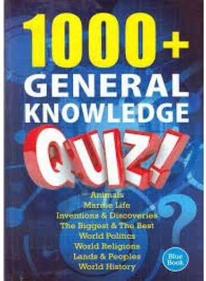 1000+ General Knowledge Quiz Blue Book(Paperback, Golden Mind)