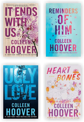 Colleen Hoover 4 Books Combo (It Ends With Us + Reminders of Him + Ugly Love + Heart Bones)(Paperback, Colleen Hoover) Colleen Hoover 4 Books Combo (It Ends With Us + Reminders of Him + Ugly Love + Heart Bones)(Paperback, Colleen Hoover)