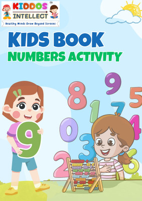 How Many Numbers Activity Book for Kids | Fun Counting & Learning by Kiddos Intellect | Ages 3+ | Develop Early Math Skills, Number Recognition & Counting Abilities with Engaging and Interactive Activities(Paperback, Kiddos Intellect)