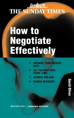 How to Negotiate Effectively(English, Paperback, Oliver David)