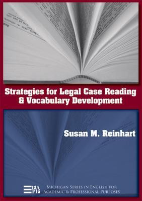 Strategies for Legal Case Reading and Vocabulary Development(English, Paperback, Reinhart Susan M.)