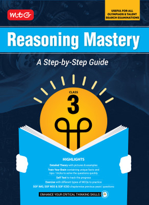 MTG Class-3 Reasoning Mastery Book | A Step-by-Step Guide | Useful For All Olympiads & Talent Search Exam 2025-26(Paperback, MTG Editorial Board)