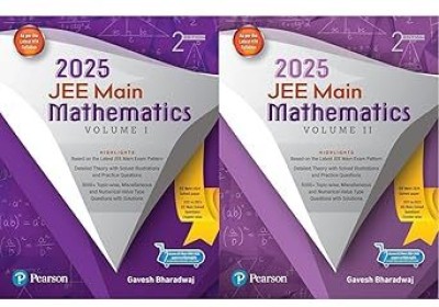 JEE Main Mathematics Vol 1 & Vol 2 | Based on the Latest JEE Main Exam Pattern | JEE Main 2024 Solved Paper | 2021 to 2013 JEE main Solved Question Chapter-wise(Paperback, Gavesh Bharadwaj)