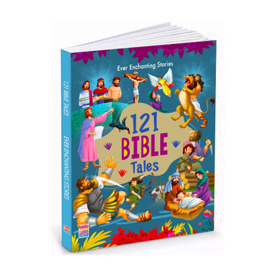 121 Bible Tales Book 64pp (Edition01)  - Illustrated Story Books for Kids and Childrens - Bedtime Traditional Short Stories with Colourful Pictures in English - Ages 3+ Years(English, Hardcover, unknown)