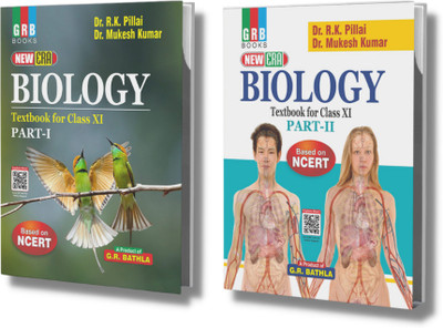 GRB New Era Biology Class 11 (Part -I & II) - Examination 2022-2022(Paperback, Dr. MUKESH KUMAR, Dr. R.K.PILLAI)