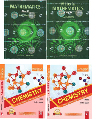 combo of ( Mathematics class 11th Vol. 1, Vol. 2 + Modern's ABC+ Chemistry (Part I & II) for Class 11 )(Paperback, R.D. Sharma, S.P. Jauhar) combo of ( Mathematics class 11th Vol. 1, Vol. 2 + Modern's ABC+ Chemistry (Part I & II) for Class 11 )(Paperback, R.D. Sharma, S.P. Jauhar)