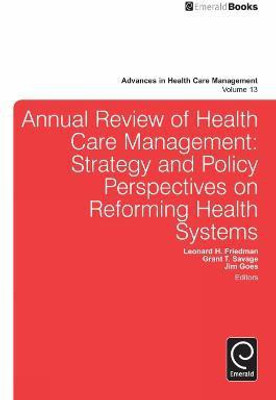Annual Review of Health Care Management(English, Hardcover, unknown)