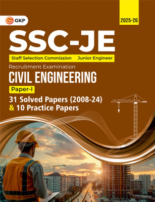Ssc 2025 : Junior Engineer - Paper I - Civil Engineering - 31 Solved P(English, Paperback, unknown)
