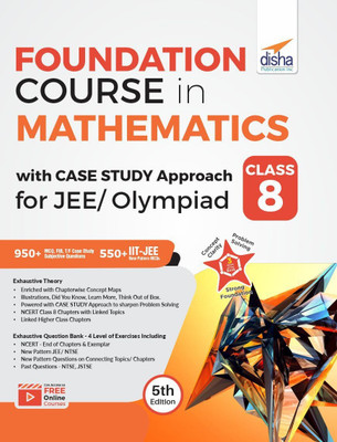 Foundation Course in Mathematics with Case Study Approach for Jee/ Olympiad Class 85th Edition(English, Paperback, Experts Disha)