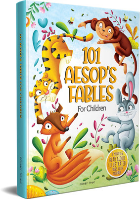 101 Aesop's Fables for Children(English, Hardcover, Wonder House Books)