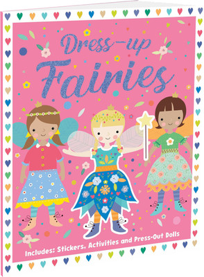 Sticker Dress-Up Book - Create Your Own Sticker Outfits for these Fluttering Fairies [Paperback](Paperback, Parragon)