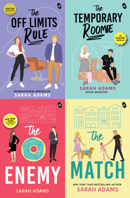 The Sarah Adams Combo-The Off Limits Rule I The Temporary Roomie I The Enemy I The Match(English, Paperback, Adams Sarah)