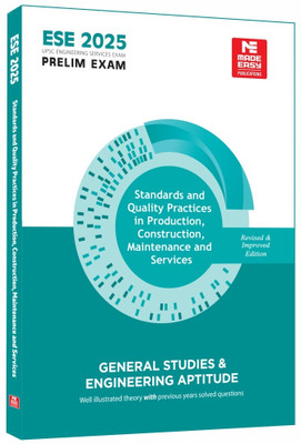 ESE 2025: Standards and Quality Practices in Production, Construction, Maintenance and Services(Paperback, MADE EASY Editorial Board)