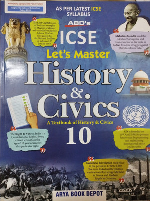 ICSE LET'S MASTER HISTORY AND CIVICS CLASS 10(Paperback, K. C. Joseph)