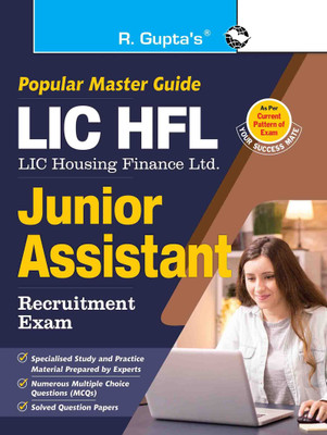 LIC Housing Finance Ltd. (HFL) - Junior Assistant Recruitment Exam Guide(English, Paperback, RPH Editorial Board)