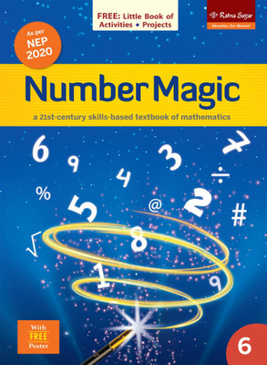 Number Magic 6 (NEP 2020) | Number Magic Book For Class 6 by Ratna Sagar(Paperback, Monica Capoor)