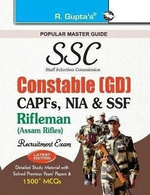 Ssc Constable (Gd) Itbpf/Cisf/Crpf/Bsf/SSB Rifleman  - (Assam Rifles) Recruitment Exam Guide 2026 Edition(English, Paperback, Board RPH Editorial)