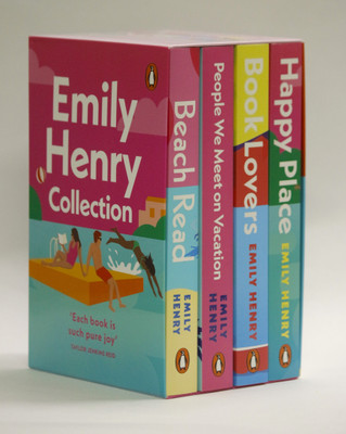 Emily Henry: 4 Books Boxset (Happy Place, People We Meet On Vacation, Book Lovers, Beach Read)(English, Paperback, Henry Emily)
