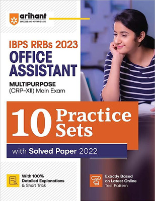 Arihant 10 Practice Sets for IBPS RRBs Office Assistant Multipurpose Main Exam 2023(Paperback, Arihant Expert Team)