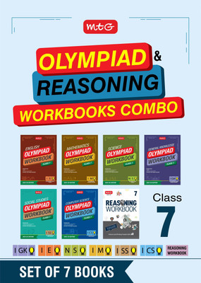 MTG Class-7 NSO-IMO-IEO-ICSO-IGKO-ISSO Olympiad and Reasoning Workbook Combo (Set of 7 Books) | MCQs, Previous Years Paper & Achievers Section - SOF Olympiad Books For 2025-26 Exam(Paperback, MTG Editorial Board) MTG Class-7 NSO-IMO-IEO-ICSO-IGKO-ISSO Olympiad and Reasoning Workbook Combo (Set of 7 Books) | MCQs, Previous Years Paper & Achievers Section - SOF Olympiad Books For 2025-26 Exam(Paperback, MTG Editorial Board)
