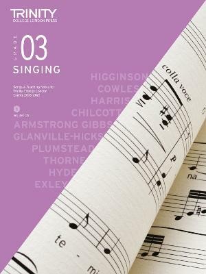 Trinity College London Singing Grade 3 2018-2021(English, Sheet music, unknown)