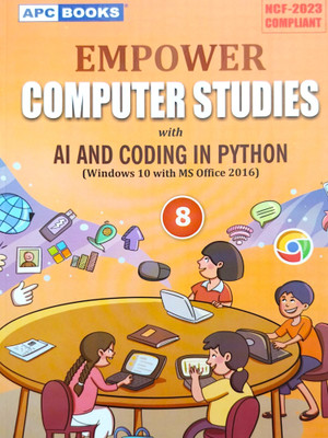 EMPOWER COMPUTER STUDIES CLASS 8 ( WITH AI AND CODING IN SCRATCH ) BY APC(Paperback, VIJAY KUMAR PANDEY, DILIP KUMAR DEY)