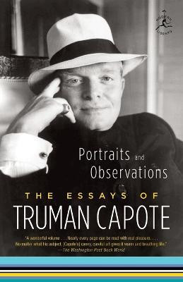 Portraits and Observations(English, Paperback, Capote Truman)