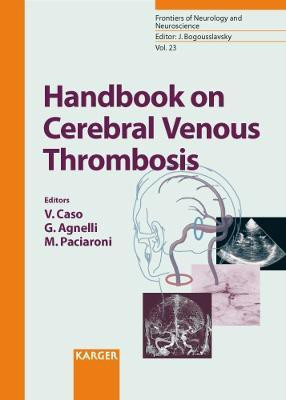 Handbook on Cerebral Venous Thrombosis(English, Electronic book text, unknown)