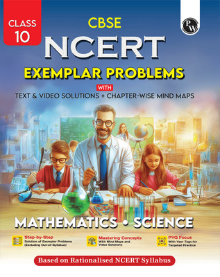 Pw Ncert Exemplar Mathematics & Science Class 10 with Video Solution(English, Hardcover, unknown)