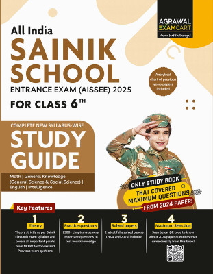Sainik School Guide English Medium Class 6th(Hindi, Paperback, Agarwal Rahul)
