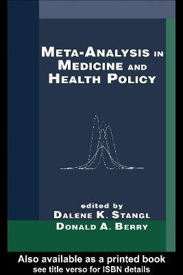 Meta-Analysis in Medicine and Health Policy(English, Paperback, unknown)