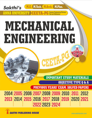 CEETA-PG Mechanical Engineering Previous Years Exam Solved Papers English(Paperback, Editorial Board)
