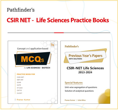 CSIR NET Life Sciences Practice Books Combo Set(English, Paperback, Pranav Kumar, Usha Mina)