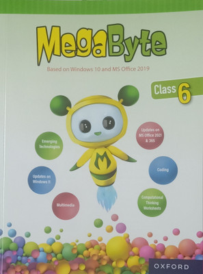 MEGABYTE : BASED ON WINDOWS 10 AND MS OFFICE 2019 CLASS-6(Paperback, OXFORD)