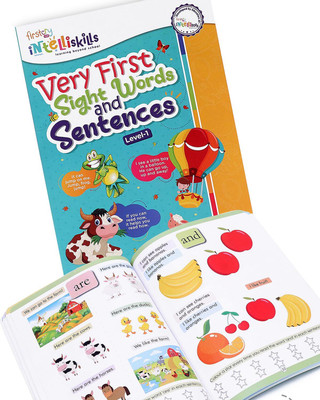 Intelliskills Very First Sight Words And Sentences Level 1 - English(Paperback, ABC)
