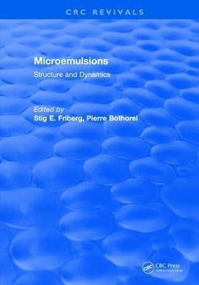 Microemulsions: Structure and Dynamics(English, Hardcover, unknown)