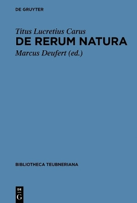 De rerum natura(Latin, Hardcover, unknown)
