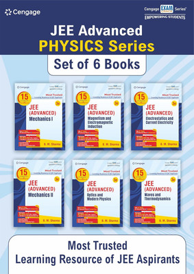 Physics Combo For JEE Advanced With FREE 47 YEARS JEE ADVANCED PYQ’s, Videos & Online Assessments: Mechanics I + II + Magnetism & Electromagnetic Induction + Electrostatics & Current Electricity + Optics & Modern Physics + Waves & Thermodynamics Set Of 6 Books(Paperback, B. M. Sharma)