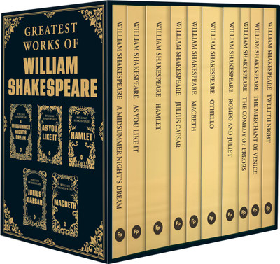 Greatest Works of William Shakespeare(English, Mixed media product, Shakespeare William)