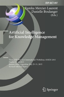 Artificial Intelligence for Knowledge Management(English, Hardcover, unknown)