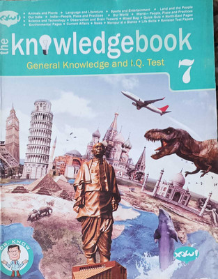 THE KNOWLEDGEBOOK GENERAL KNOWLEDGE AND I.Q.TEST CLASS 7(kolkata, XOW BOOKS PVT.LTD.)