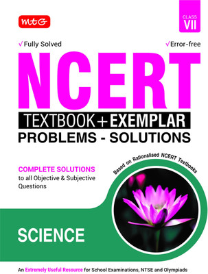 MTG NCERT Textbook + Exemplar Problem Solutions Class 7 Science | Complete Solutions to All Objective & Subjective Questions(Paperback, MTG Editorial Board) MTG NCERT Textbook + Exemplar Problem Solutions Class 7 Science | Complete Solutions to All Objective & Subjective Questions(Paperback, MTG Editorial Board)