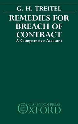Remedies for Breach of Contract(English, Hardcover, Treitel G. H.)
